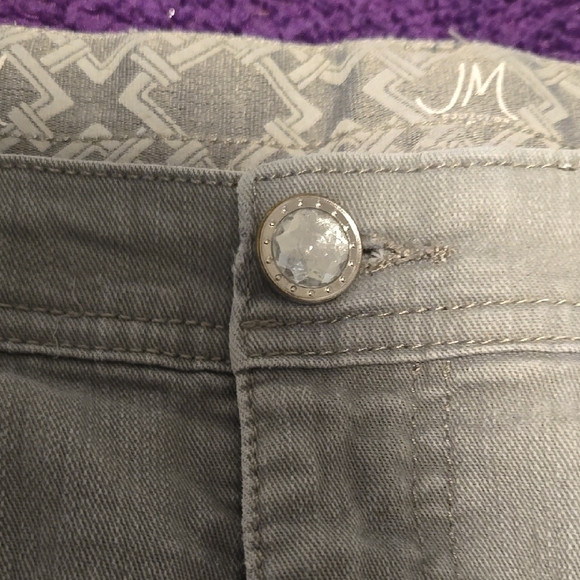 JM Collection High Rise Jeans - Gray - Picture 3 of 8